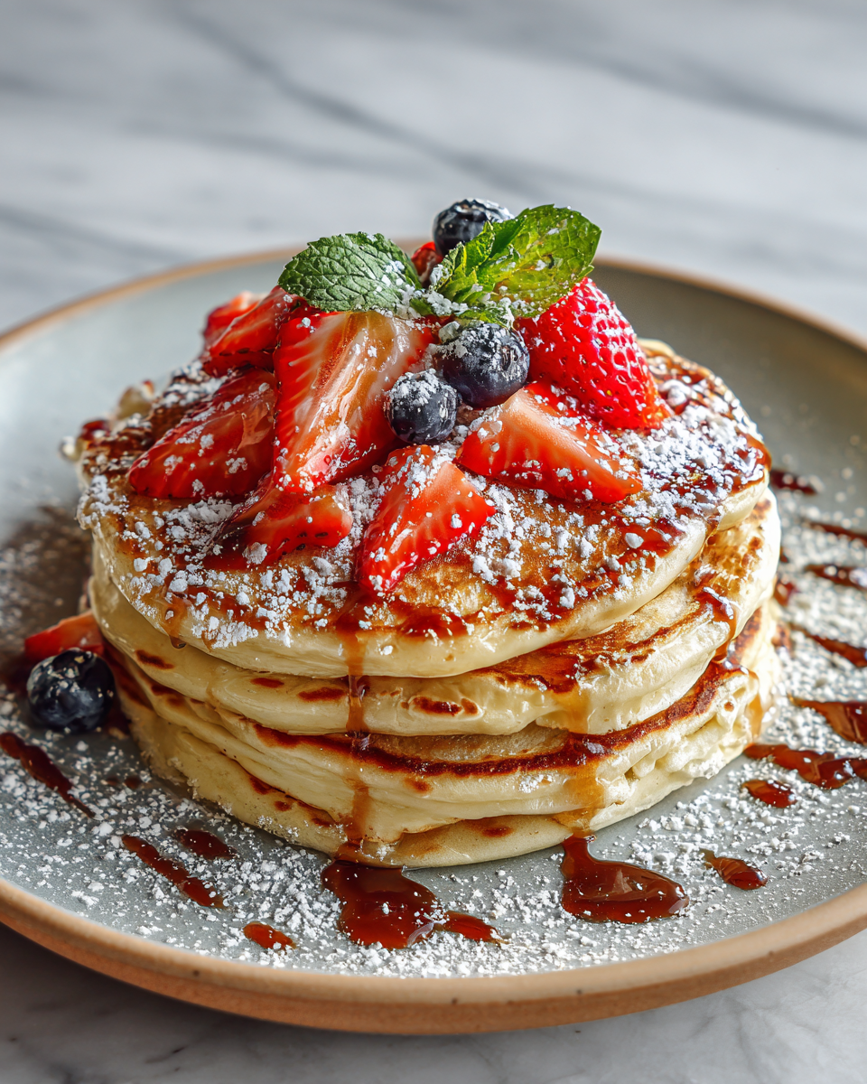 Final dish - Fluffy Pancake Recipe: Elevate Your Breakfast Game