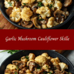 Garlic Mushroom Cauliflower Skillet 🍄🧄