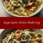 Soul-Soothing Ginger Garlic Chicken Noodle Soup to Warm Your Heart
