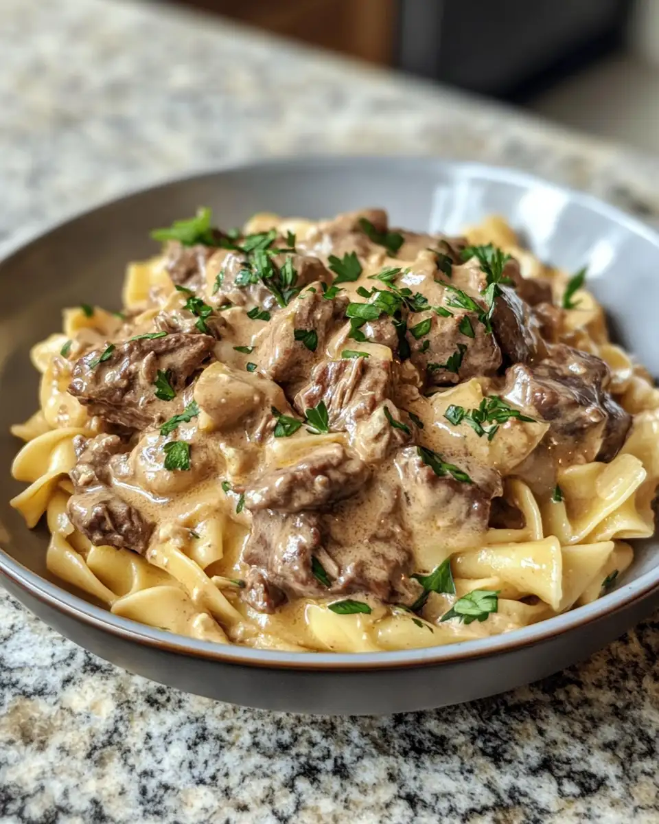 Final dish - Mastering Gordon Ramsay's Beef Stroganoff: A Culinary Adventure