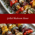 Sizzling Flavor: Elevate Your BBQ with Grilled Mushroom Skewers