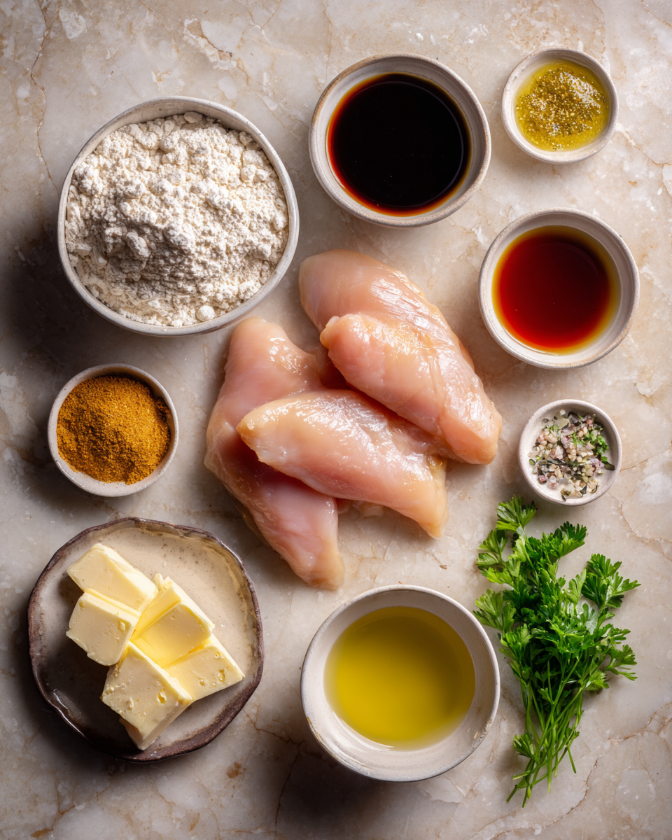 Ingredients for Sweet and Savory Bliss: The Ultimate Honey Butter Chicken Recipe