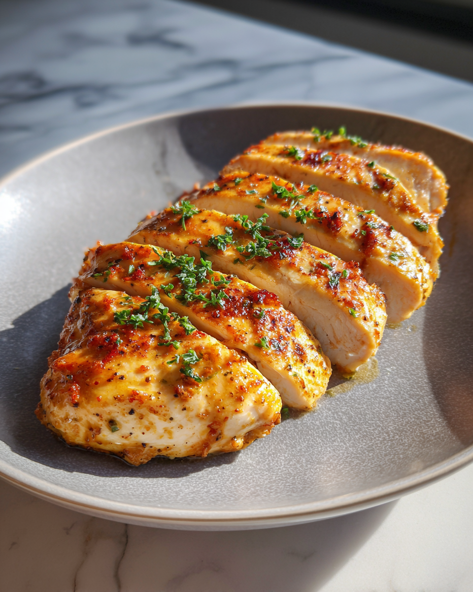 Final dish - Air Fryer Magic: Perfectly Cook Frozen Chicken Breast in Minutes