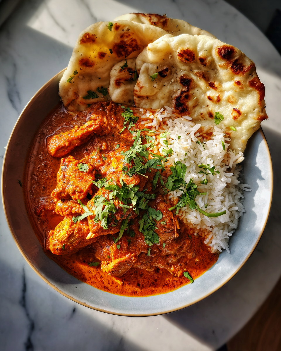 Spice Up Your Dinner with Authentic Indian Chicken Curry 6 Final dish - Spice Up Your Dinner with Authentic Indian Chicken Curry