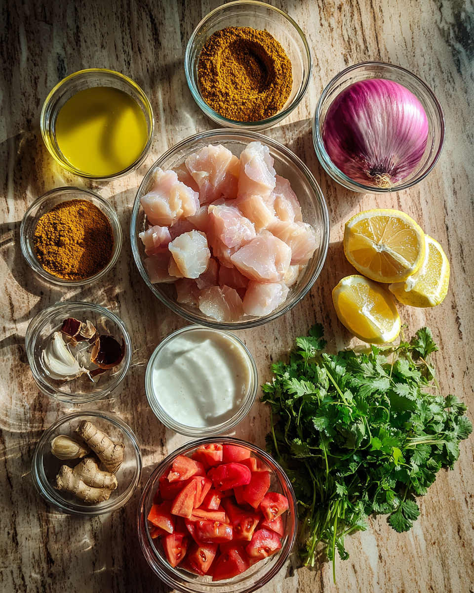 Ingredients for Dive into Flavor: Exploring the Richness of Indian Fish Curry