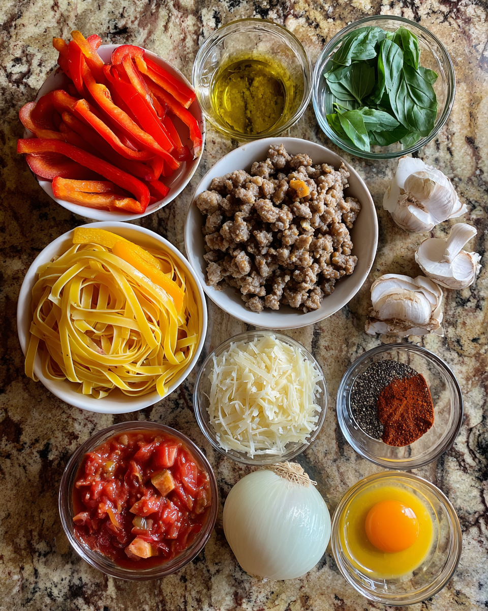 Ingredients for Savor the Flavor: Unveiling the Secret of Italian Drunken Noodles