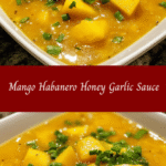 Mango Habanero Honey Garlic Sauce 🍯🌶️