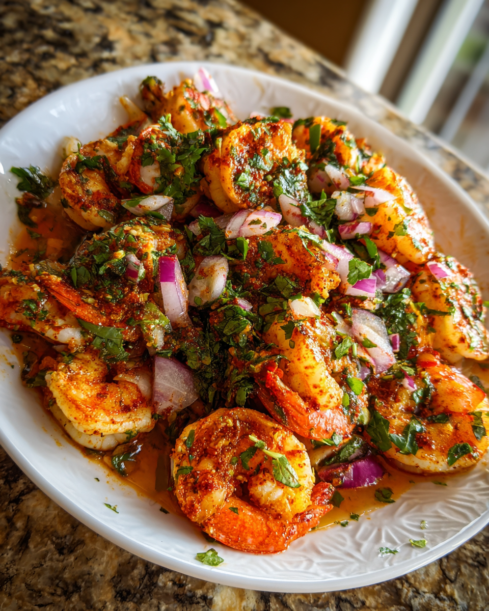 Final dish - Spice Up Your Appetizers with a Zesty Mexican Shrimp Cocktail