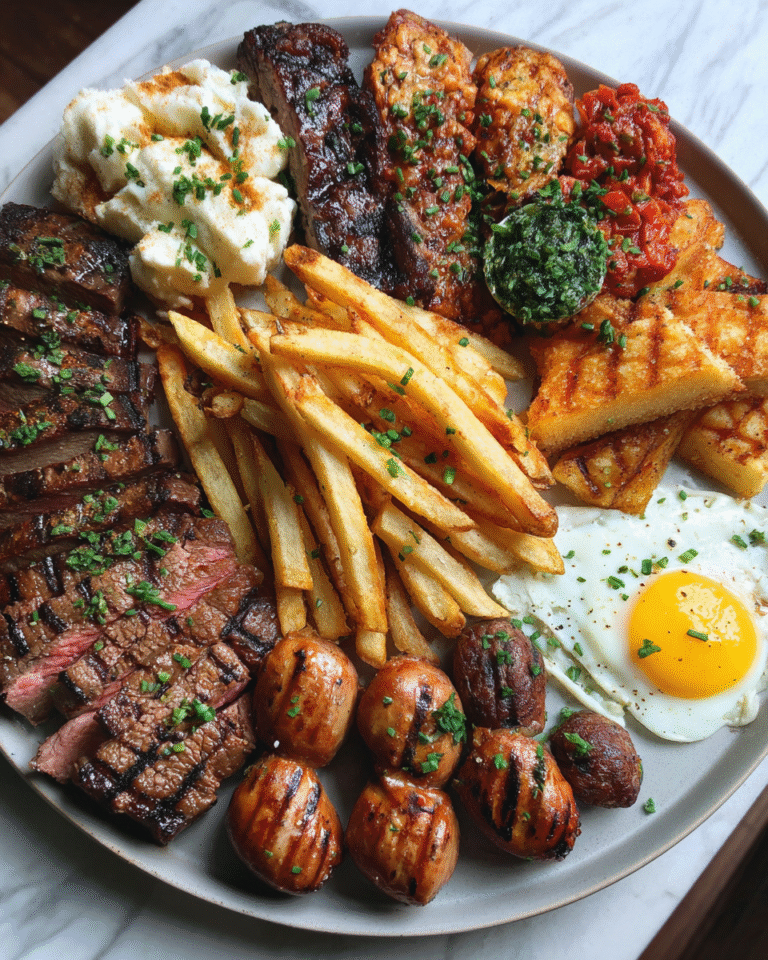 Sizzle and Crunch: The Ultimate Mixed Grill Platter with Crispy Fries - Featured Image