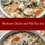 Cozy Up to a Bowl of Mushroom Chicken and Wild Rice Soup