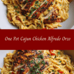 Spice Up Dinner with One Pot Cajun Chicken Alfredo Orzo