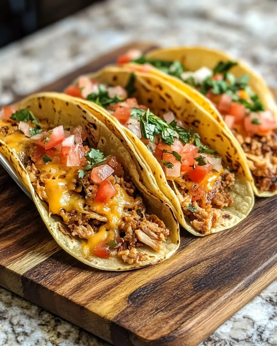 Final dish - Irresistible Oven-Baked Cheesy Tacos That Will Elevate Your Taco Night