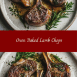 Mouthwatering Magic: Perfectly Oven Baked Lamb Chops