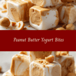 Sweet and Creamy Delight: Peanut Butter Yogurt Bites Unveiled