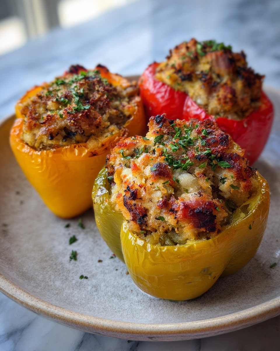 Final dish - Pepper Stuffing Perfection: Elevate Your Culinary Creations