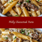 Philly Cheesesteak Pasta: Comfort Food Bliss 🥖🍝