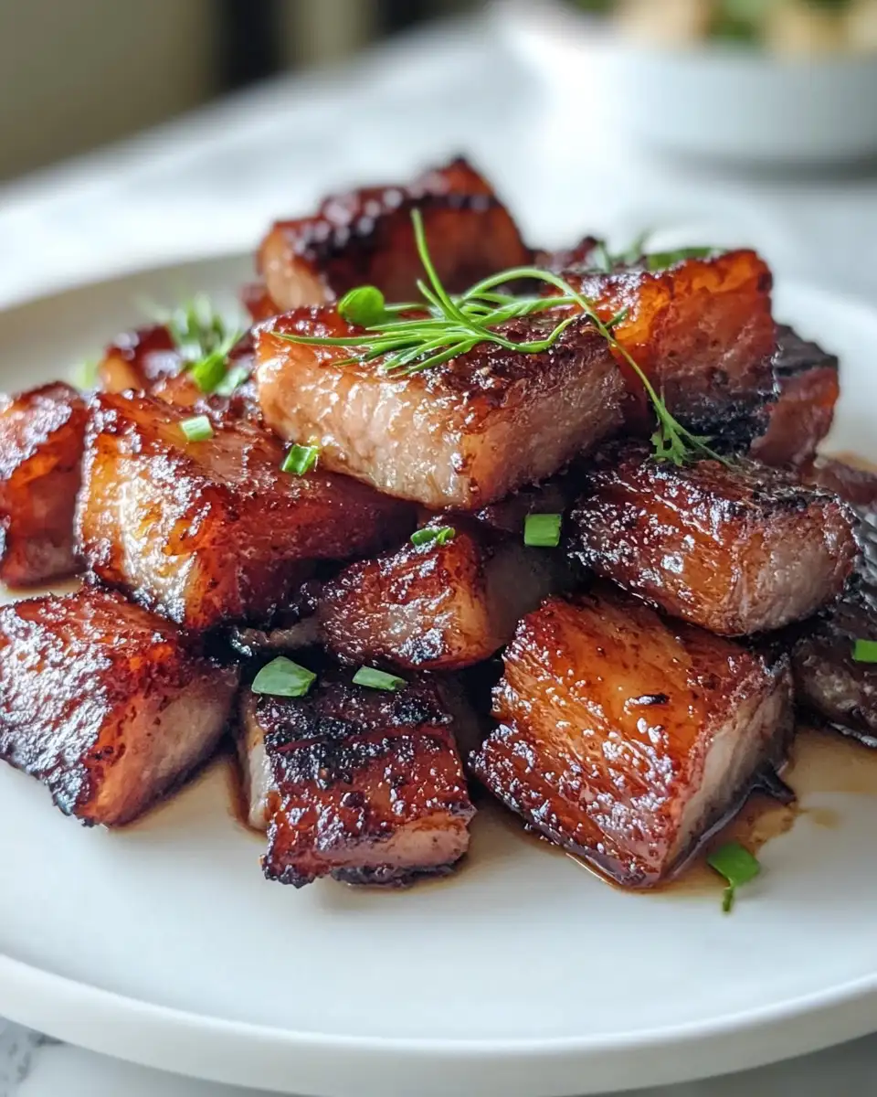 Final dish - Sizzling Perfection: Mastering Quick Pork Belly Burnt for Ultimate Flavor