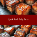Quick Pork Belly Burnt Ends 🍖🔥