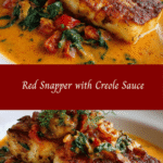 Savor the Flavors: Red Snapper with Creole Sauce Delight