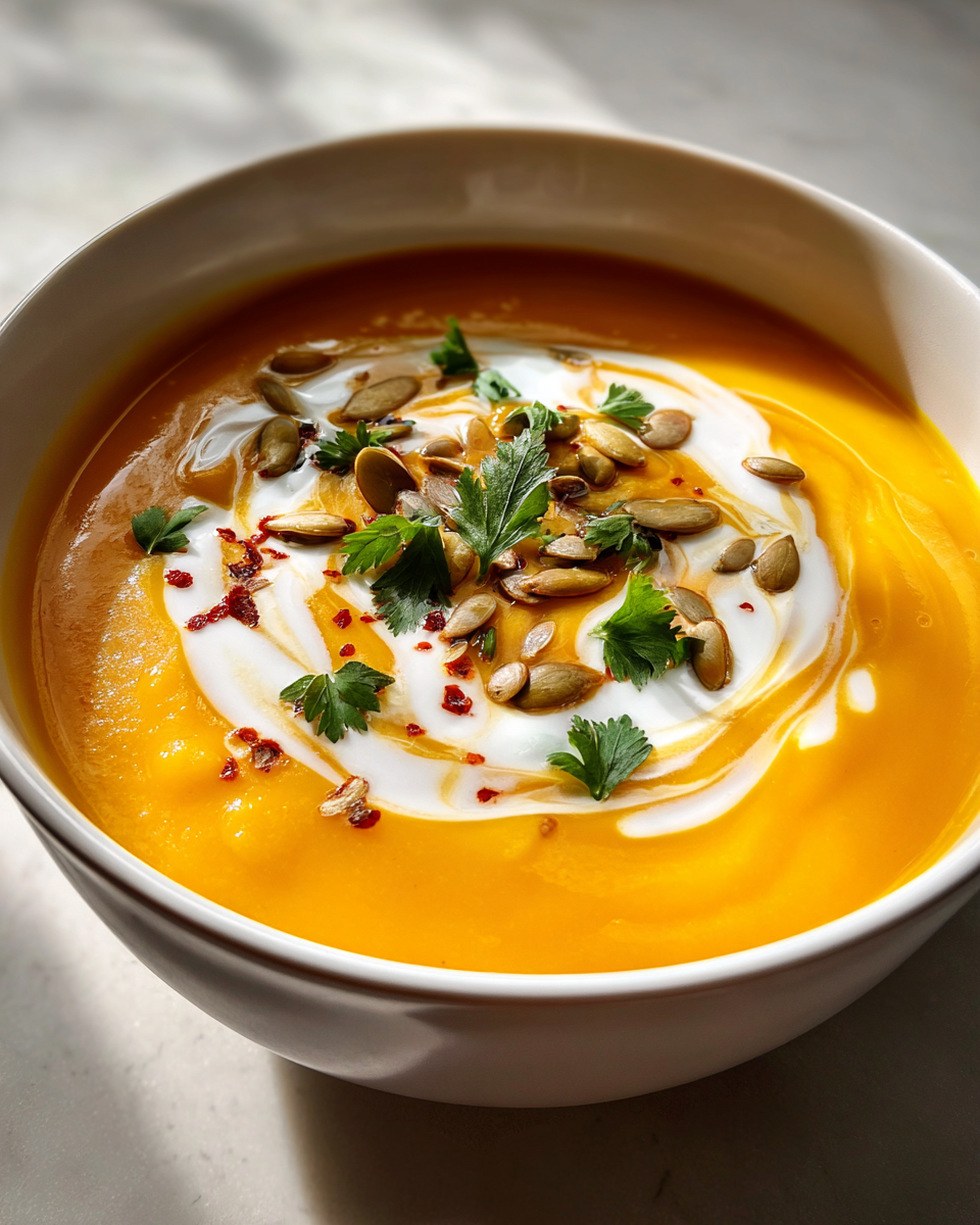 Final dish - Cozy Up with Creamy Roasted Butternut Squash Soup