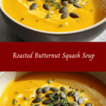 Cozy Up with Creamy Roasted Butternut Squash Soup