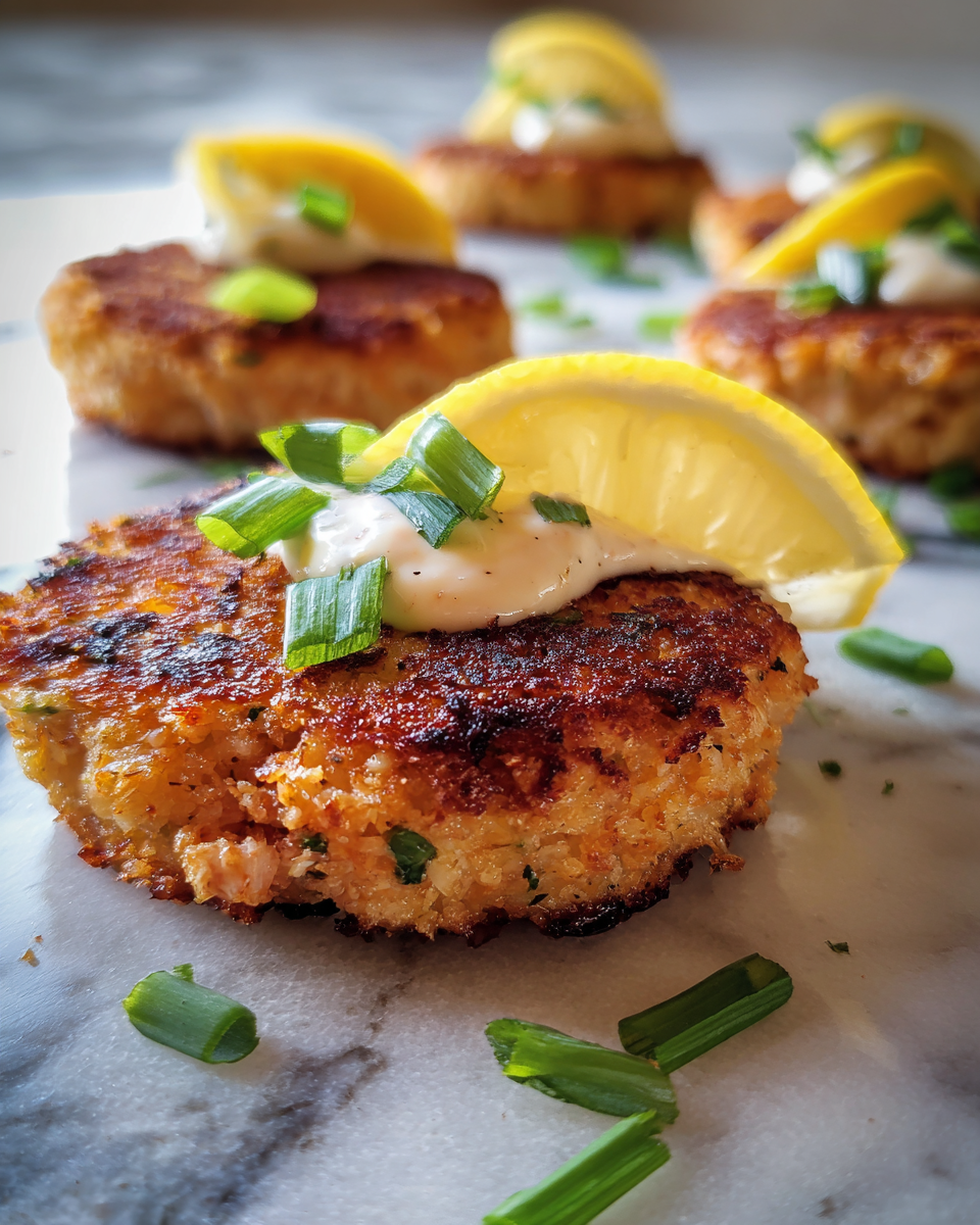 Ingredients for Zesty Lemon Twist on Classic Salmon Cakes