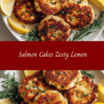 Zesty Lemon Twist on Classic Salmon Cakes
