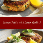 Zesty Salmon Patties with Irresistible Lemon Garlic Sauce