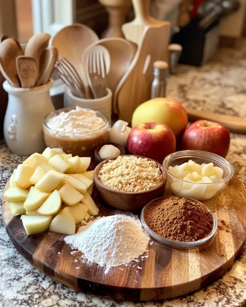 Decadent Delight: Salted Caramel Apple Pie Cheesecake Indulgence 4 Ingredients for Decadent Delight: Salted Caramel Apple Pie Cheesecake Indulgence