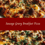 Wake Up Your Taste Buds with Sausage Gravy Breakfast Pizza