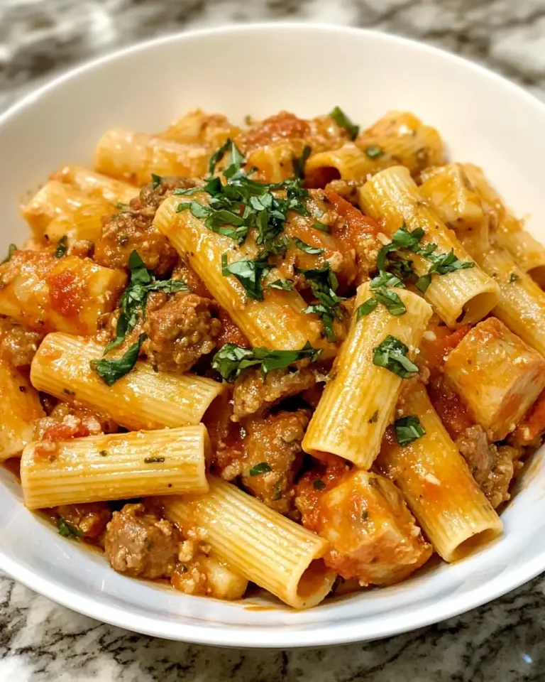 Savory Sausage Rigatoni: An Italian Comfort Classic - Featured Image