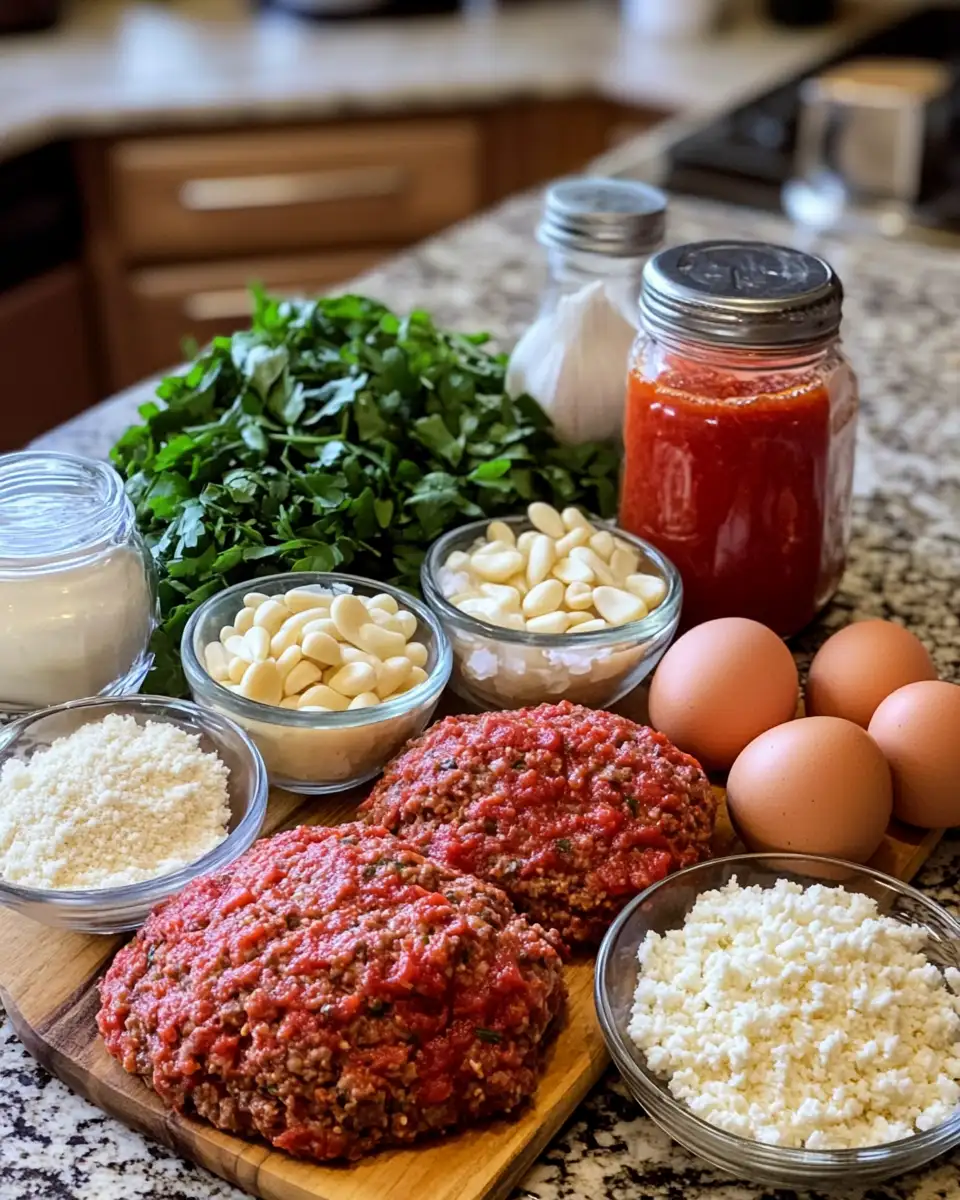 Ingredients for Savor the Flavors of Sicily with this Irresistible Sicilian Meatloaf Recipe