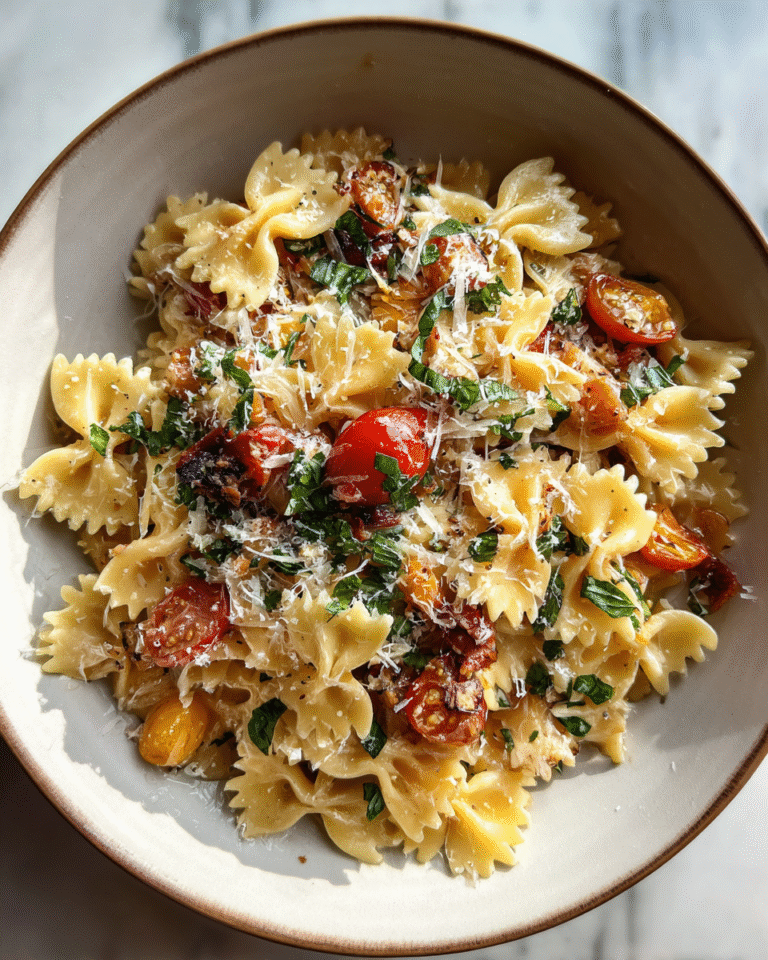 Silky Bow Tie Pasta: A Luxurious Twist on Classic Comfort - Featured Image