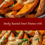 Smoky Roasted Sweet Potatoes with Chipotle Mayo 🍠🔥