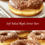 Soft Baked Maple Donut Bars 🍩🍁
