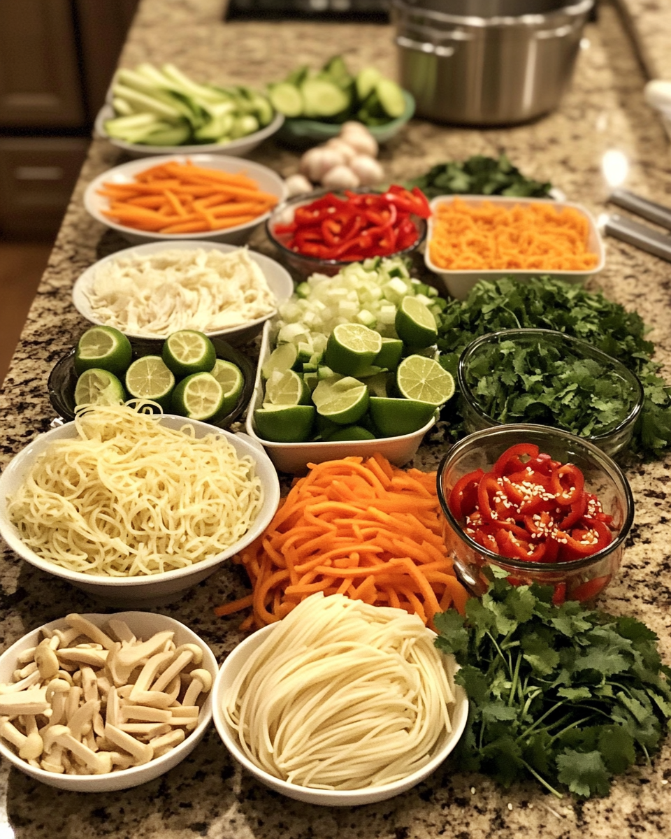 Ingredients for Zesty Delight: Discover the Ultimate Sour Noodle Soup Experience