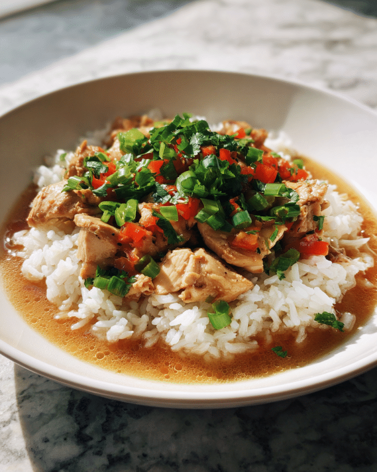 Savor the Flavor: Soy Chicken in Garlic Ginger Broth with Rice - Featured Image
