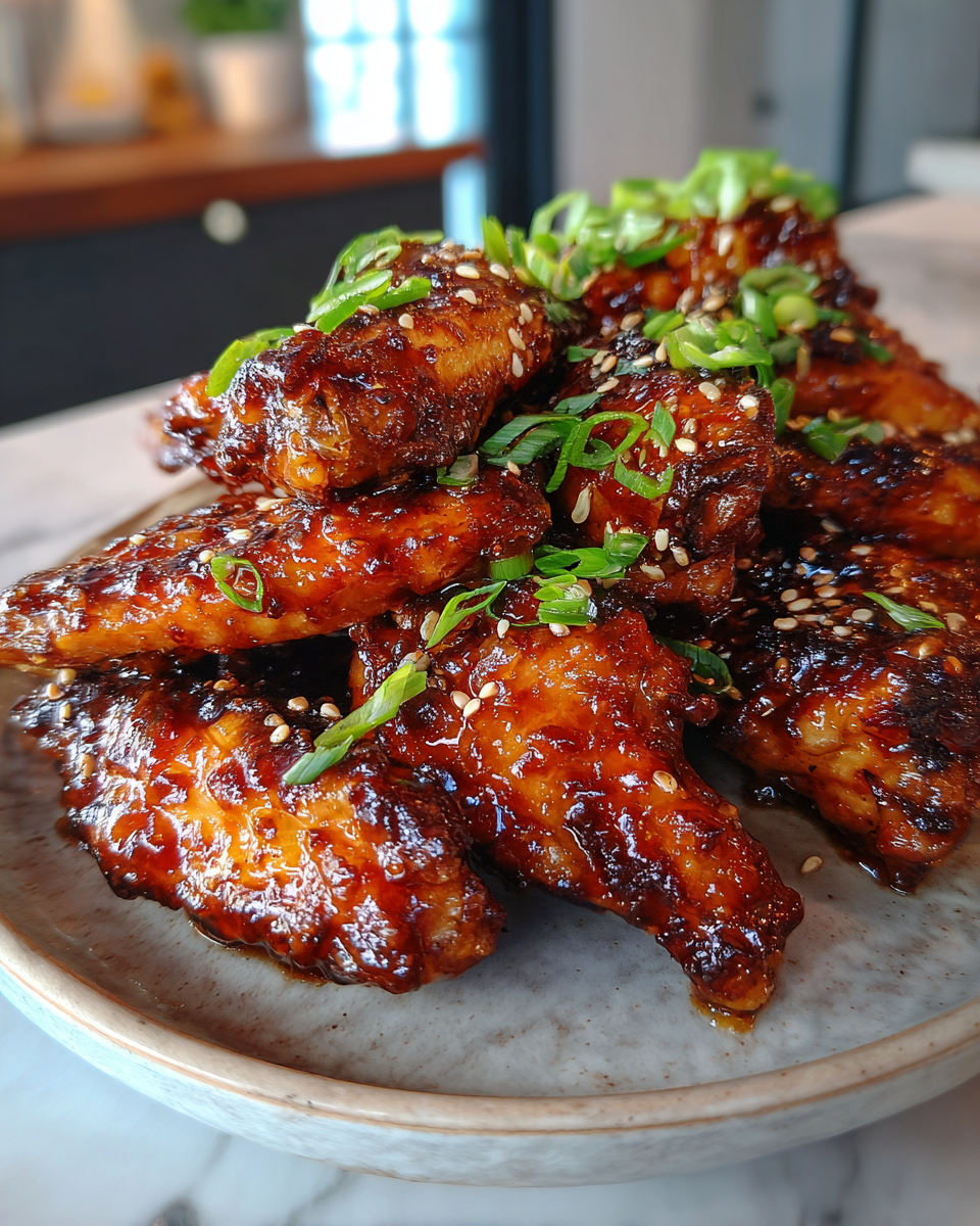 Final dish - Irresistibly Sticky Pineapple-Teriyaki Chicken Wings for Your Next Feast