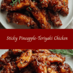 Irresistibly Sticky Pineapple-Teriyaki Chicken Wings for Your Next Feast