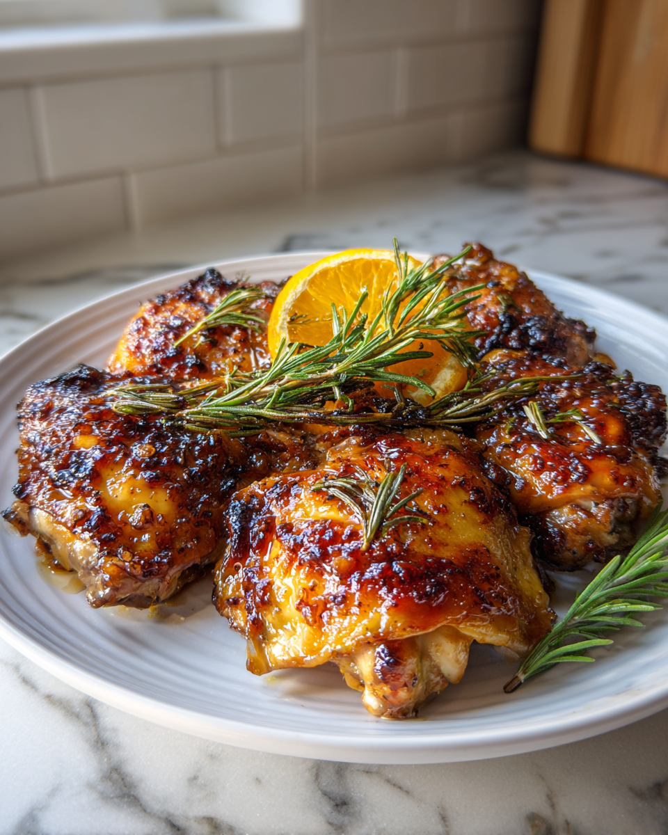 A Symphony of Flavors: Sweet and Savory Roasted Orange Chicken Delight 6 Final dish - A Symphony of Flavors: Sweet and Savory Roasted Orange Chicken Delight