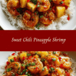 Zesty Delight: Sweet Chili Pineapple Shrimp Sensation