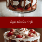 Indulge Your Sweet Tooth with a Decadent Triple-Chocolate Trifle Delight