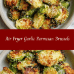 Crispy Air Fryer Garlic Parmesan Brussels Sprouts You Need to Try