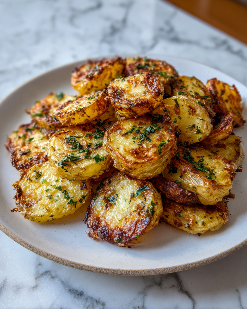 Final dish - Crispy, Golden, and Guilt-Free: Air Fryer Sliced Potatoes Perfected