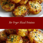 Crispy, Golden, and Guilt-Free: Air Fryer Sliced Potatoes Perfected