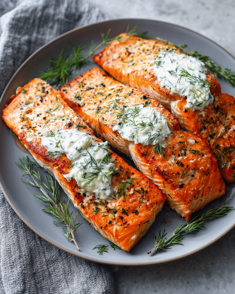 Irresistible Baked Boursin Salmon Recipe for Easy Gourmet Dinners - Featured Image