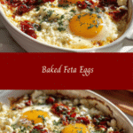 Creamy Baked Feta Eggs Recipe That Will Elevate Your Breakfast Game