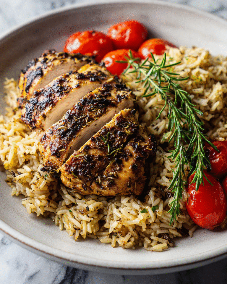 Savory Balsamic Chicken and Rice Recipe You Need to Try Tonight - Featured Image