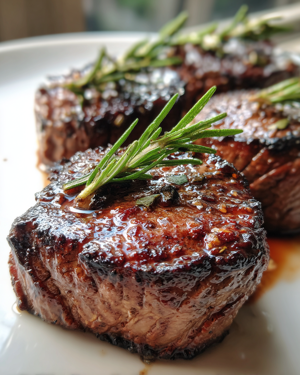 Final dish - Perfectly Seared Beef Filet Mignon Steak Tips for a Gourmet Dinner