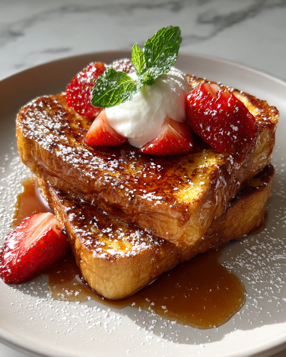 Final dish - Irresistible Best Crème Brûlée French Toast You Have to Try